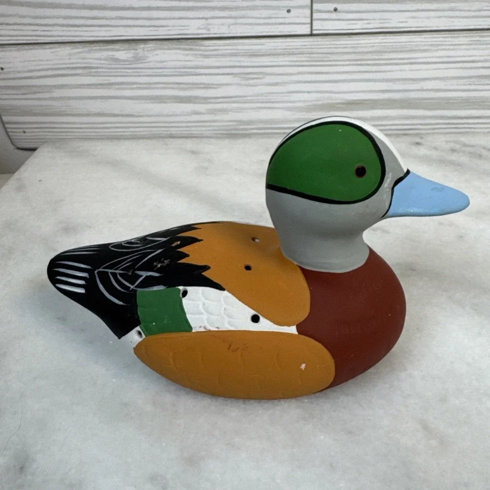 Stetson Widgeon Mallard Duck Fragrance Release Colorful Hand painted Air Fresher